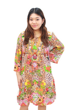 Load image into Gallery viewer, Dress with Tie Detail | Cheetah