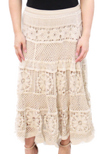 Load image into Gallery viewer, Floral Knitted Skirt
