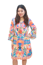 Load image into Gallery viewer, Dress with Tie Detail | Peony