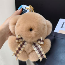 Load image into Gallery viewer, Bear | Fur Doll Keychain
