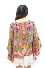 Load image into Gallery viewer, Baby Doll Top | Cheetah