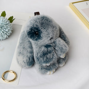Mini Rabbit | Fur Doll Keychain