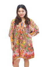 Load image into Gallery viewer, Medium Kaftan with Tie Detail | Cheetah