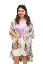 Load image into Gallery viewer, Summer Silk Cape | Sharyn