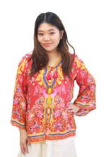 Load image into Gallery viewer, Blouse with Tie Detail | Oriental