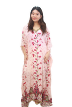 Load image into Gallery viewer, Long Silk Kaftan | Magnolia