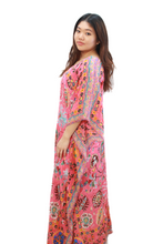 Load image into Gallery viewer, Long Silk Kaftan | Athena