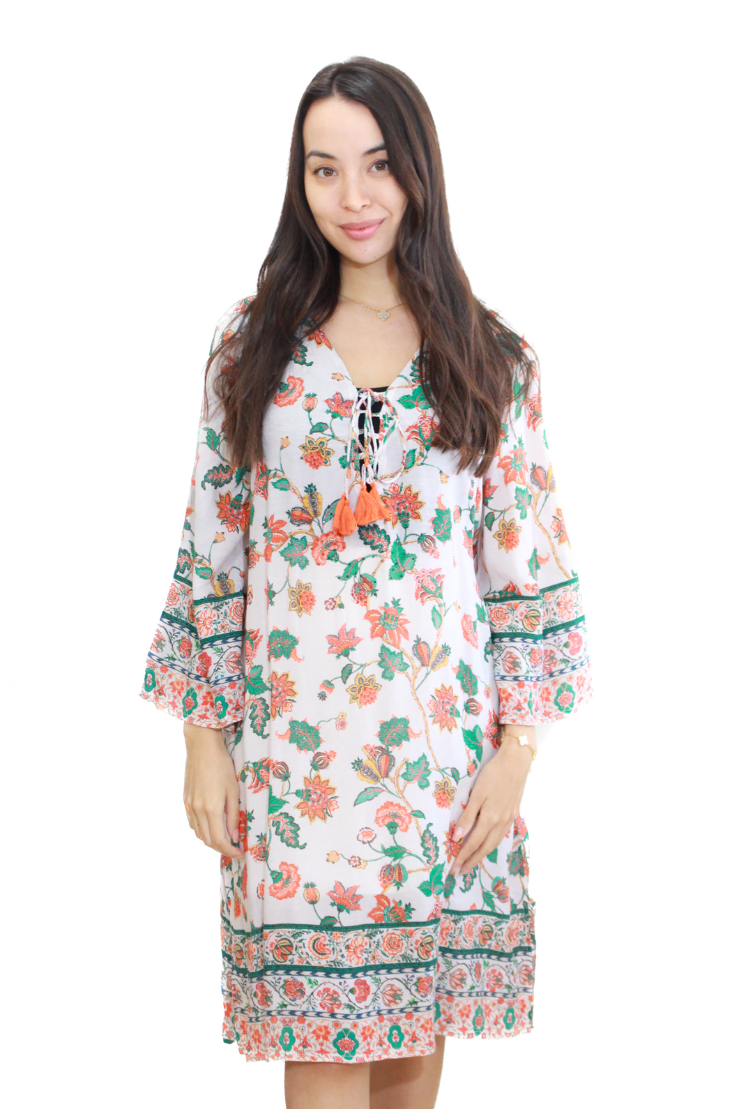 Dress with Tie Detail | Meisha