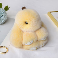 Load image into Gallery viewer, Mini Rabbit | Fur Doll Keychain
