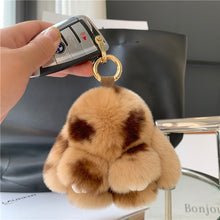 Load image into Gallery viewer, Mini Rabbit | Fur Doll Keychain
