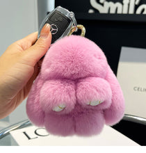 Load image into Gallery viewer, Mini Rabbit | Fur Doll Keychain
