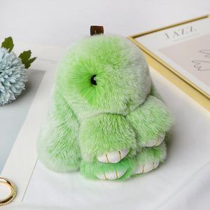 Mini Rabbit | Fur Doll Keychain