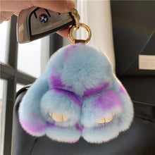 Load image into Gallery viewer, Mini Rabbit | Fur Doll Keychain
