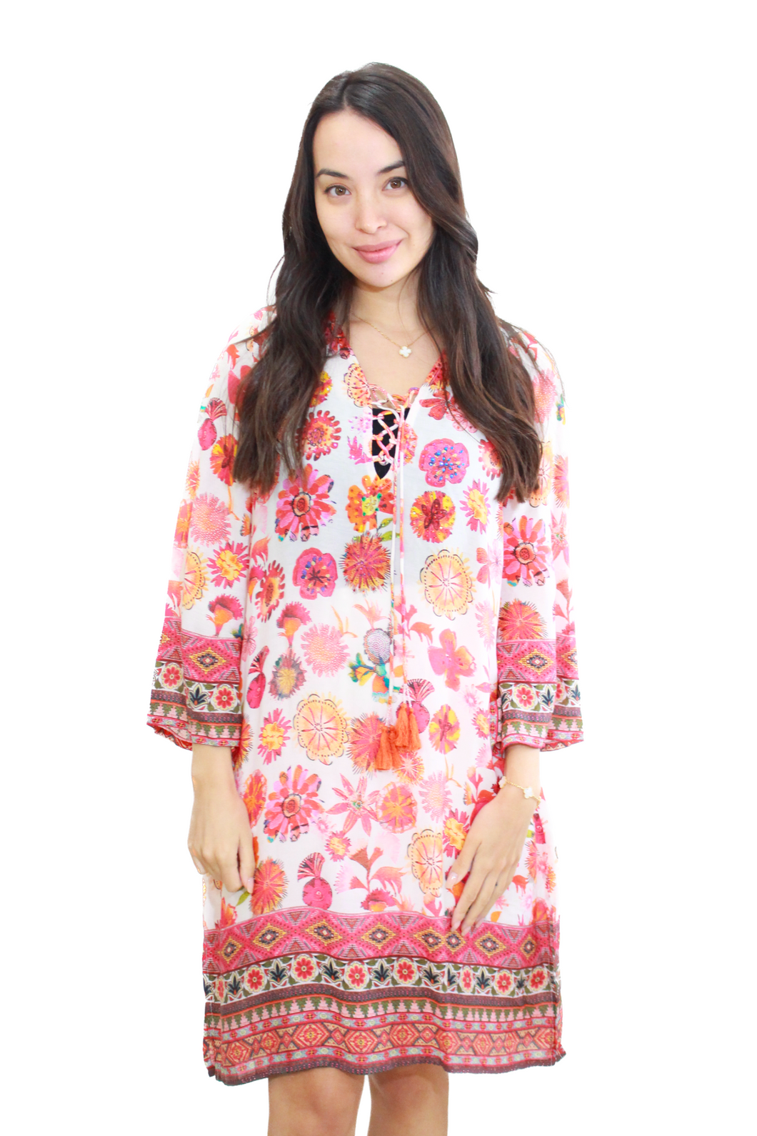 Dress with Tie Detail | Carolina