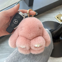 Load image into Gallery viewer, Mini Rabbit | Fur Doll Keychain
