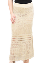 Load image into Gallery viewer, Pattern Knitted Skirt
