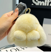 Load image into Gallery viewer, Mini Rabbit | Fur Doll Keychain
