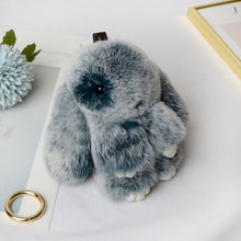 Load image into Gallery viewer, Mini Rabbit | Fur Doll Keychain
