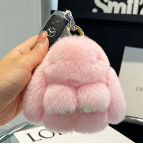 Load image into Gallery viewer, Mini Rabbit | Fur Doll Keychain
