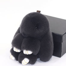Load image into Gallery viewer, Medium Rabbit | Fur Doll Keychain
