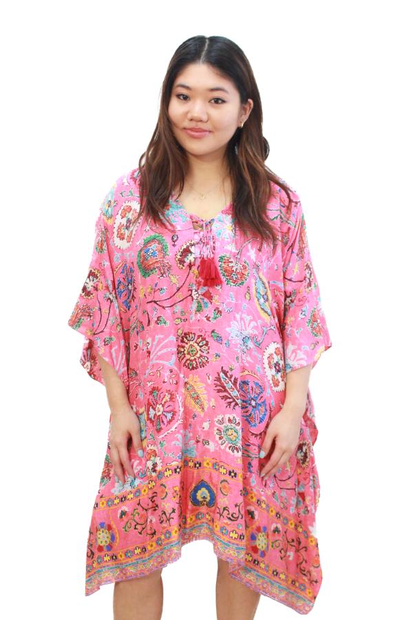 Medium Kaftan with Tie Detail | Athena