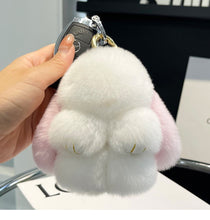 Load image into Gallery viewer, Mini Rabbit | Fur Doll Keychain
