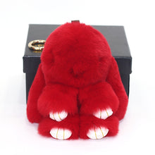 Load image into Gallery viewer, Medium Rabbit | Fur Doll Keychain
