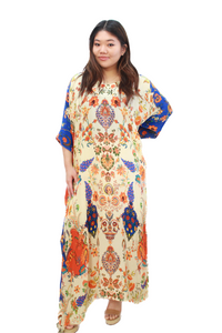 Long Silk Kaftan | Nadia