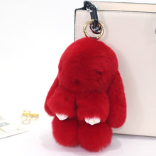 Load image into Gallery viewer, Large Rabbit | Fur Doll Keychain
