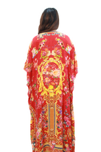 Load image into Gallery viewer, Long Silk Kaftan | Oriental
