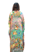 Load image into Gallery viewer, Long Silk Kaftan | Geisha
