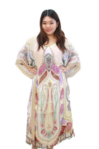 Long Silk Kaftan | Sharyn