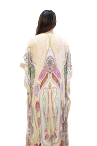 Long Silk Kaftan | Sharyn