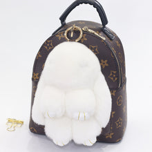 Load image into Gallery viewer, Large Rabbit | Fur Doll Keychain
