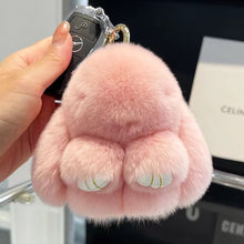 Load image into Gallery viewer, Mini Rabbit | Fur Doll Keychain
