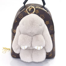Load image into Gallery viewer, Large Rabbit | Fur Doll Keychain
