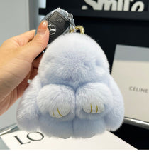 Load image into Gallery viewer, Mini Rabbit | Fur Doll Keychain
