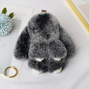 Mini Rabbit | Fur Doll Keychain