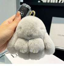 Load image into Gallery viewer, Mini Rabbit | Fur Doll Keychain
