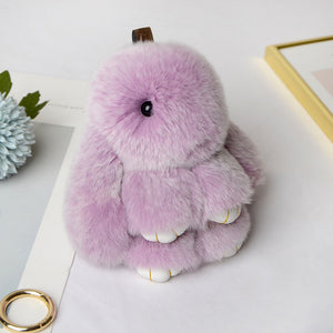 Mini Rabbit | Fur Doll Keychain