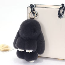 Load image into Gallery viewer, Large Rabbit | Fur Doll Keychain
