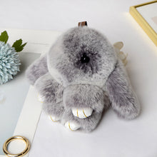 Load image into Gallery viewer, Mini Rabbit | Fur Doll Keychain
