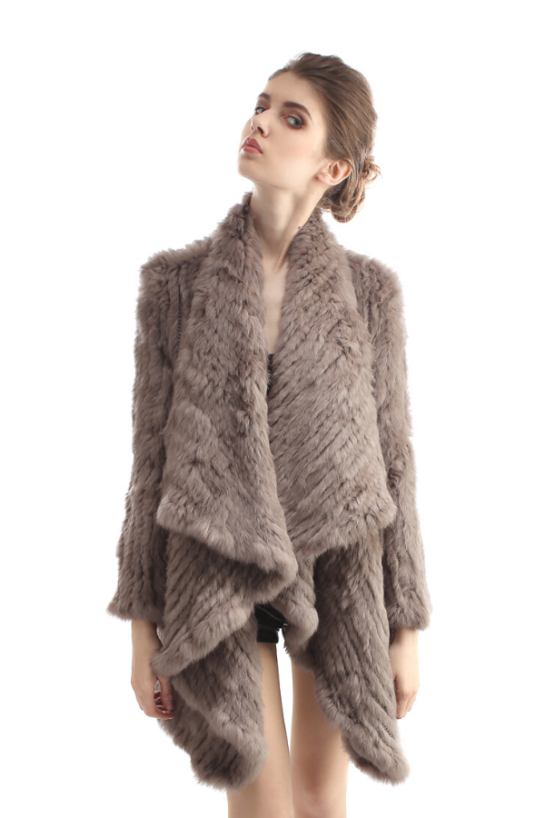 H brand shop rabbit fur jacket